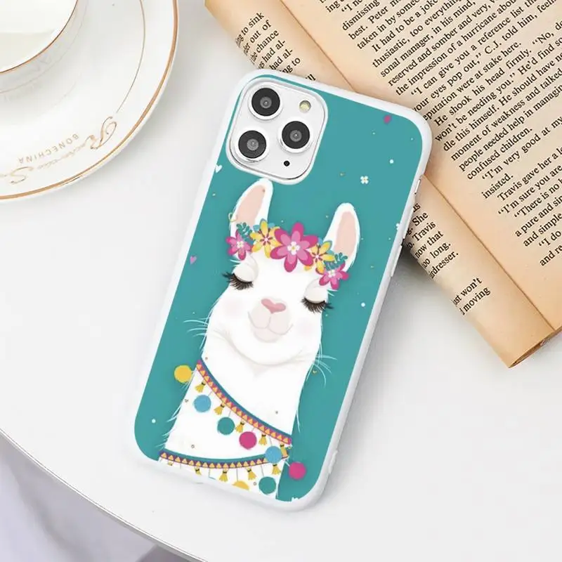 lama Llama cute animal sheep Phone Case Candy Color for iPhone 6 6S 7 8 11 12 XS X SE 2020 XR mini pro Plus MAX funda
lama Llama cute animal sheep Phone Case Candy Color for iPhone 6 6S 7 8 11 12 XS X SE 2020 XR mini pro Plus MAX funda