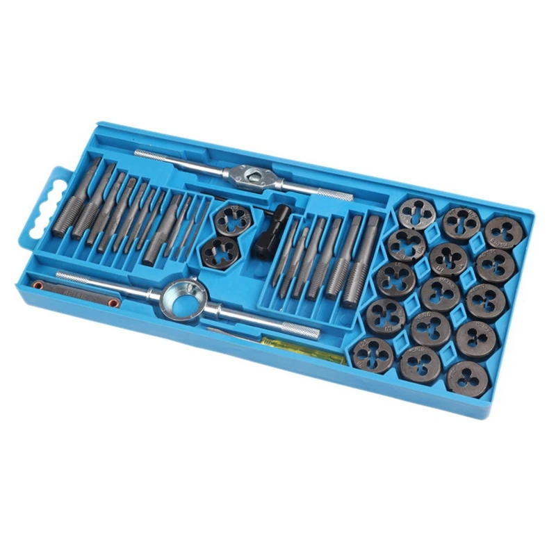 40Pcs Mold Kit Metric-Home Improvement Tool Kit for Creating and Repairing Threads Hand Tool Kit for Craftsman Mechanics
40Pcs Mold Kit Metric-Home Improvement Tool Kit for Creating and Repairing Threads Hand Tool Kit for Craftsman Mechanics
