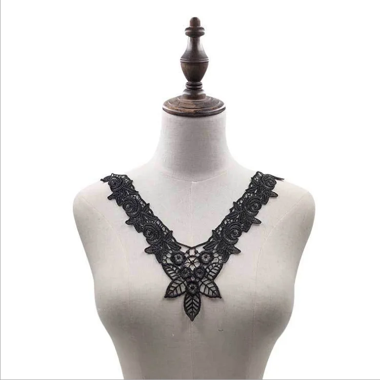 20Pieces Embroidery Venise Neckpiece Multi-use Garments Tops Bridal Costumes Arts Crafts DIY Sewing
20Pieces Embroidery Venise Neckpiece Multi-use Garments Tops Bridal Costumes Arts Crafts DIY Sewing