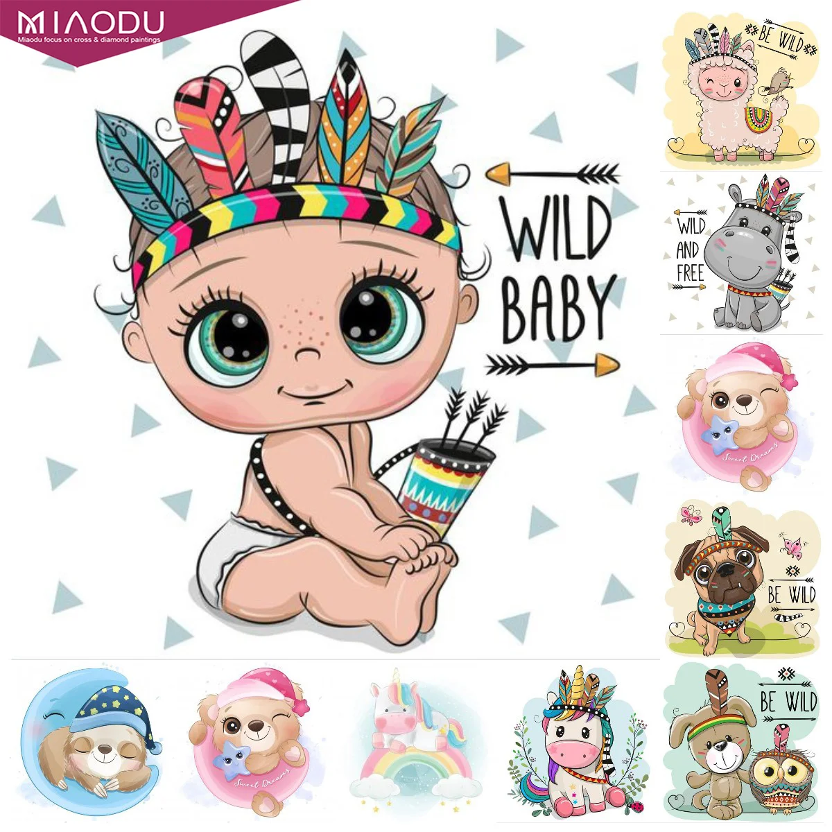 5D Diamond Painting Cartoon Cute Wild Animals Baby Unicorn Embroidery Cross Stitch Kits Art Mosaic Full Drill Home Decor Gifts
5D Diamond Painting Cartoon Cute Wild Animals Baby Unicorn Embroidery Cross Stitch Kits Art Mosaic Full Drill Home Decor Gifts