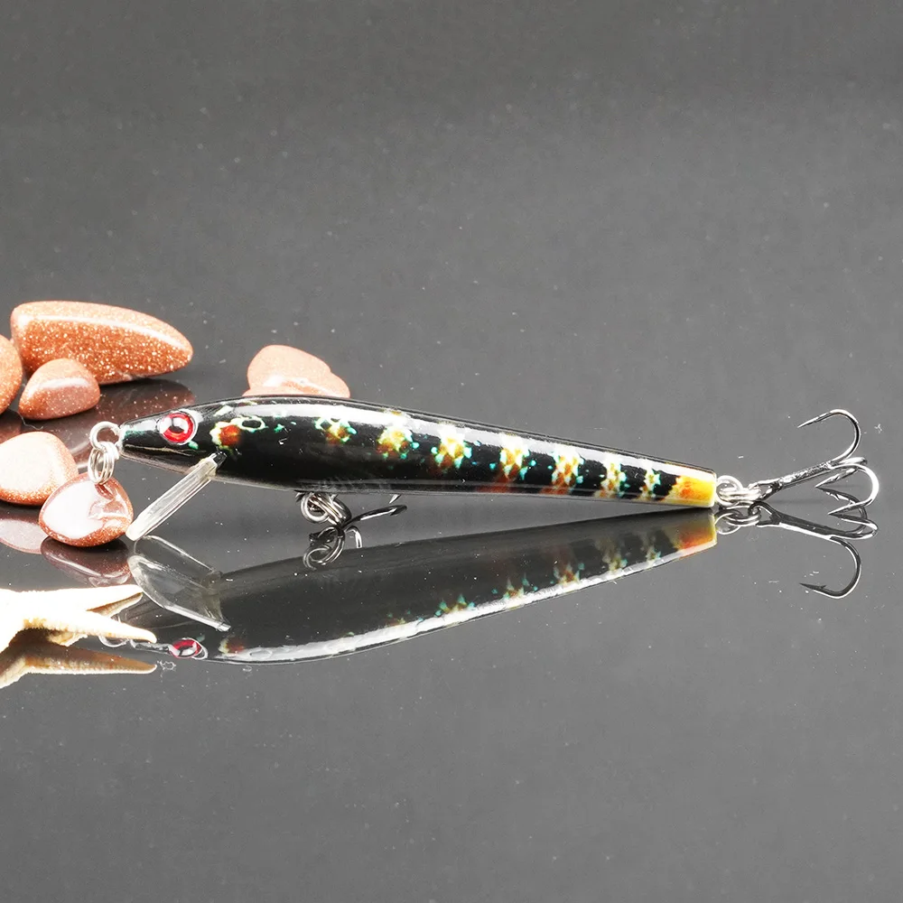 1 PCS Minnow Fishing Lures Bionic Hard Bait 3D Eyes Wobbler Floating Bass Trolling Artificial lure Hooks Fishing Tackle
1 PCS Minnow Fishing Lures Bionic Hard Bait 3D Eyes Wobbler Floating Bass Trolling Artificial lure Hooks Fishing Tackle