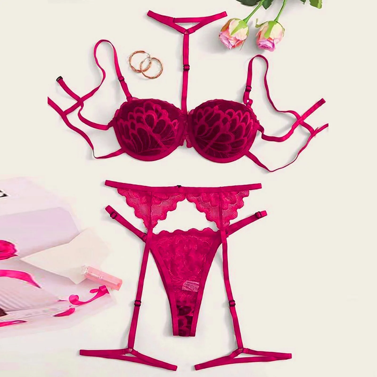 New Lace Sexy Lingerie Transparent Hot Porno Lace Erotic Underwear Sexy Bra Set And Garter Lingerie Sexy Hot Erotic Sleepwear
New Lace Sexy Lingerie Transparent Hot Porno Lace Erotic Underwear Sexy Bra Set And Garter Lingerie Sexy Hot Erotic Sleepwear