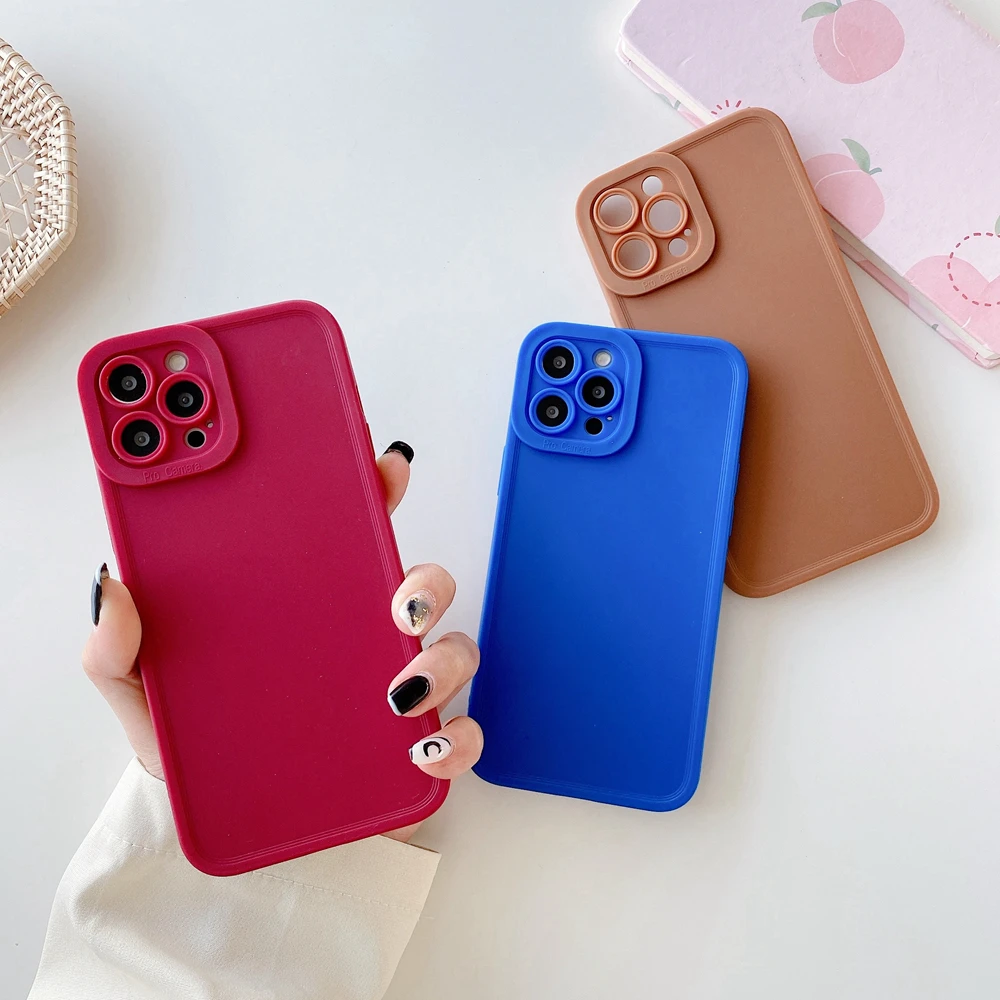 Fashion Matte Soft TPU Silicone Phone Case For iPhone 11 13 12 Pro XR Xs Max X 7 8 Plus Mini Shockproof Camer Protection Cover
Fashion Matte Soft TPU Silicone Phone Case For iPhone 11 13 12 Pro XR Xs Max X 7 8 Plus Mini Shockproof Camer Protection Cover
