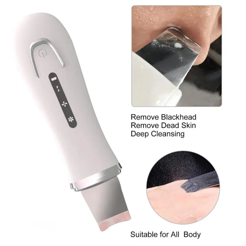 Oveliness Blackhead Remover Pore Cleaning Scrubber Ultrasonic Skin Face Care Spatula Tightens Machine Deep Facial Pore Cleaner
Oveliness Blackhead Remover Pore Cleaning Scrubber Ultrasonic Skin Face Care Spatula Tightens Machine Deep Facial Pore Cleaner