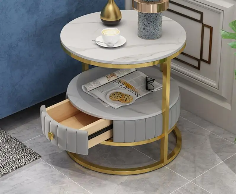 Marble bedside table modern simple rock plate round small family bedroom storage cabinet
Marble bedside table modern simple rock plate round small family bedroom storage cabinet