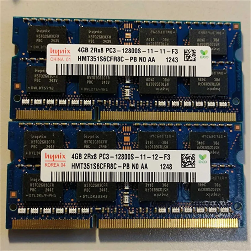 Hynix оперативная память ddr3 оперативная память 4 Гб 2RX8 PC3-12800S-11 1,5 в DDR3 4 Гб 1600 МГц для ноутбука используется для ноутбука 1 шт.
Hynix оперативная память ddr3 оперативная память 4 Гб 2RX8 PC3-12800S-11 1,5 в DDR3 4 Гб 1600 МГц для ноутбука используется для ноутбука 1 шт.