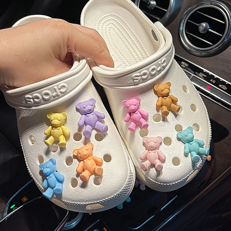 Hot Sale 1 Set Bear Shoe Charms Cartoon PVC Designer Croc Charms Shoe Accessories Cartoon Hole Shoes Charms Croc Charms
Hot Sale 1 Set Bear Shoe Charms Cartoon PVC Designer Croc Charms Shoe Accessories Cartoon Hole Shoes Charms Croc Charms