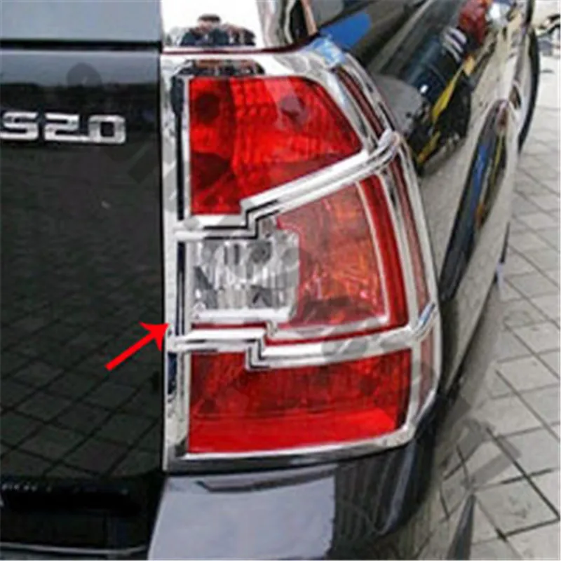 Накладка на заднюю фару для Kia Sportage 2007-2012 ABS Chrome 
Накладка на заднюю фару для Kia Sportage 2007-2012 ABS Chrome