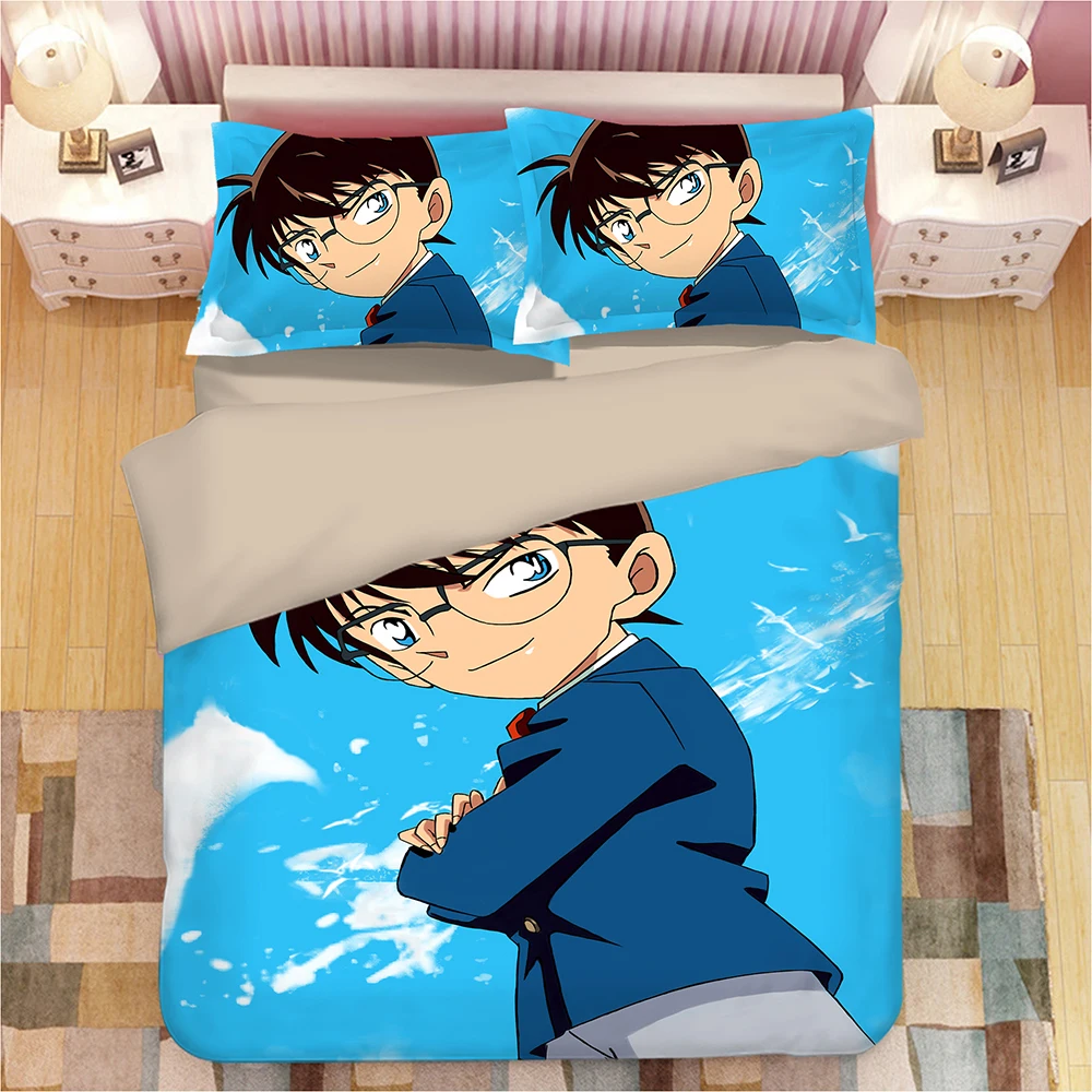 Набор постельного белья Detective Conan 3D, пододеяльник, наволочки, Аниме Детектив, Конан, одеяло, комплекты постельного белья, постельное белье
Набор постельного белья Detective Conan 3D, пододеяльник, наволочки, Аниме Детектив, Конан, одеяло, комплекты постельного белья, постельное белье