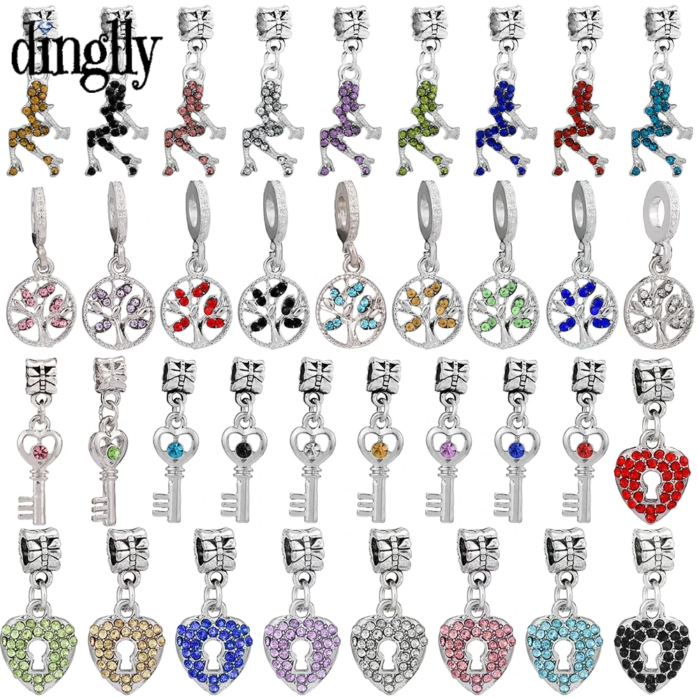Dinglly 9 Color Crystal Tree Of Life Pendant Heart Lock Key Dangle Ktv Women Charm Fit Diy Bracelets Necklace Jewelry Accessory
Dinglly 9 Color Crystal Tree Of Life Pendant Heart Lock Key Dangle Ktv Women Charm Fit Diy Bracelets Necklace Jewelry Accessory