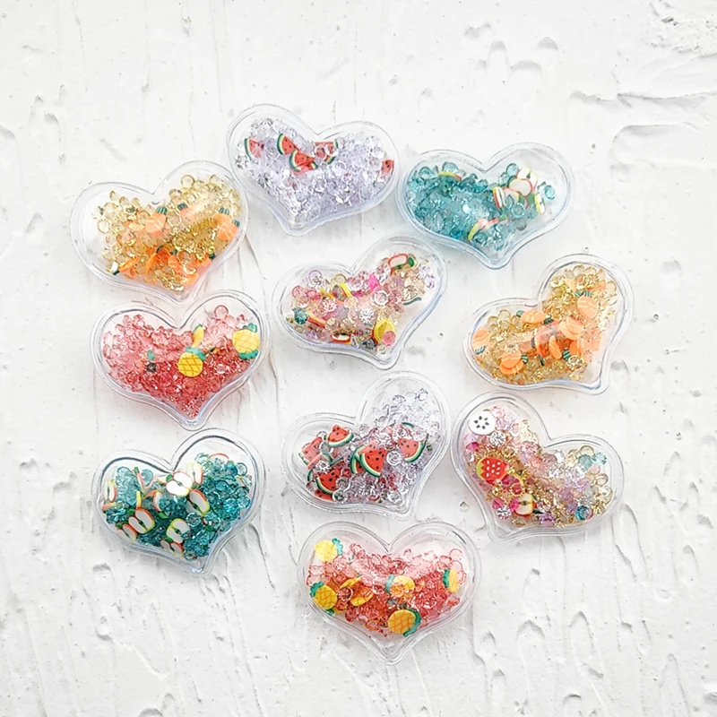 30Pcs/Lot 3.8*3CM Heart Transparent Crystal Flowing Patches Appliques For DIY Children Hair Clip Accessories
30Pcs/Lot 3.8*3CM Heart Transparent Crystal Flowing Patches Appliques For DIY Children Hair Clip Accessories