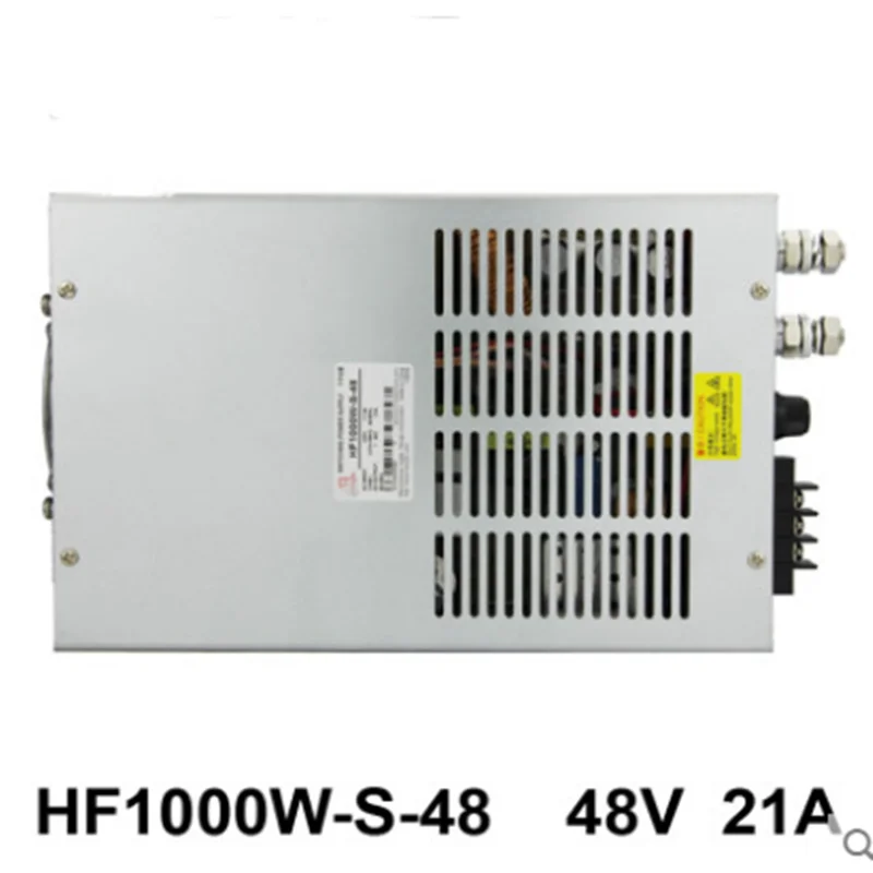 Produce Adapter Charge HF1000W-S-48 Transformer AC 220V to DC48V 21A single output high Switching Power Charger
Produce Adapter Charge HF1000W-S-48 Transformer AC 220V to DC48V 21A single output high Switching Power Charger