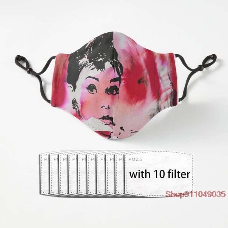 Audrey Hepburn Unisex Outdoor Face Washable Breathable Reusable Mask Filter Face Mask With Design For Women With Rhinestones
Audrey Hepburn Unisex Outdoor Face Washable Breathable Reusable Mask Filter Face Mask With Design For Women With Rhinestones
