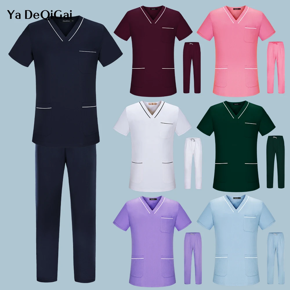 

Униформа больничного персонала, униформа для кормления, товары для стоматологических клиник, униформа для медсестер и женщин, рубашка + брю...