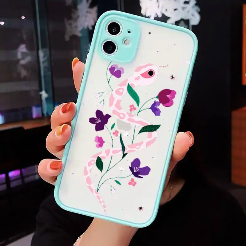 Hand Snake Flower Snake Painting Phone Cases Matte transparent For blue iPhone 12 Mini 11 Pro XR XS Max 7 8 Plus X Back Cover 
Hand Snake Flower Snake Painting Phone Cases Matte transparent For blue iPhone 12 Mini 11 Pro XR XS Max 7 8 Plus X Back Cover