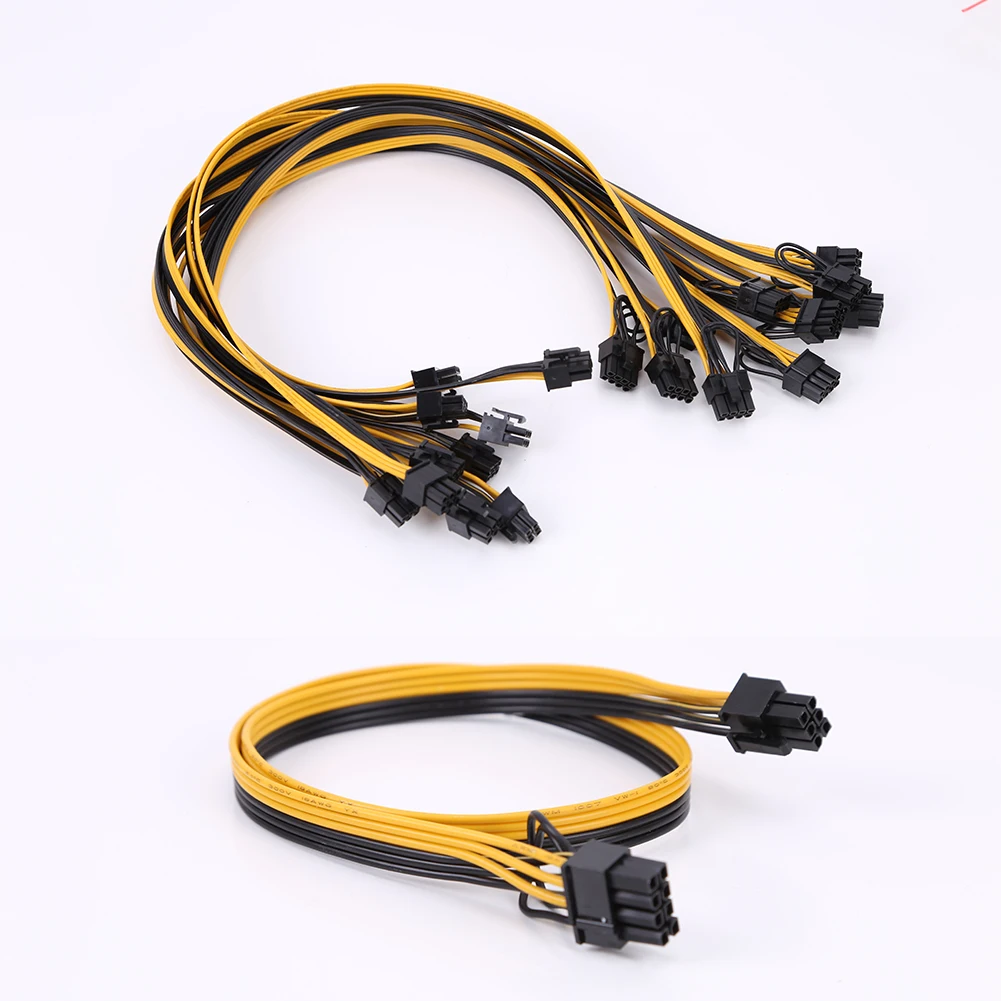 6 Pin PCI-E к 8 Pin PCIe адаптер кабель PCI Express 6 Pin к 6 + 2 Pin кабель адаптера питания 25 дюймов для майнинга биткоинов BTC
6 Pin PCI-E к 8 Pin PCIe адаптер кабель PCI Express 6 Pin к 6 + 2 Pin кабель адаптера питания 25 дюймов для майнинга биткоинов BTC