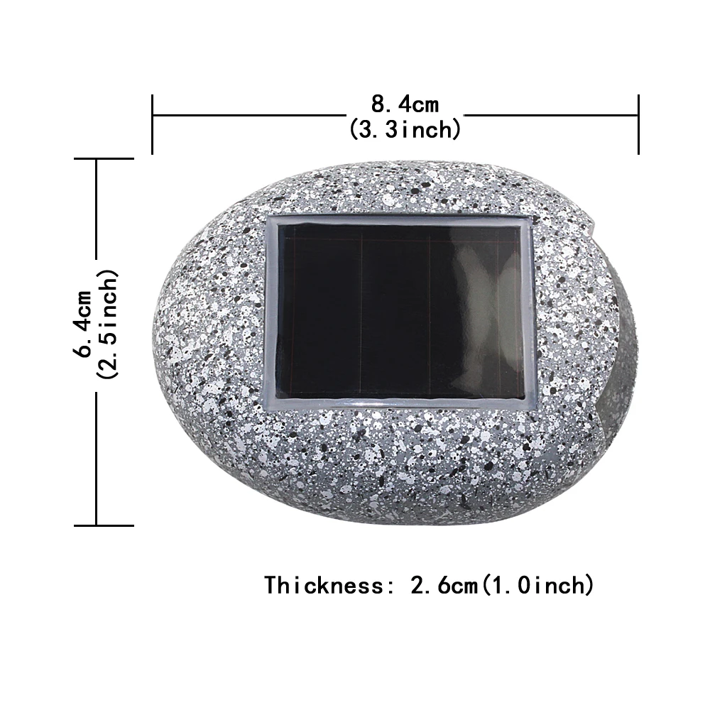 Solar Garden Lights Outdoor Stone Shaped Waterproof Rock Lght White LED Landscape Lighting Pathway Stairway Lawn Lamp For Lawn
Solar Garden Lights Outdoor Stone Shaped Waterproof Rock Lght White LED Landscape Lighting Pathway Stairway Lawn Lamp For Lawn