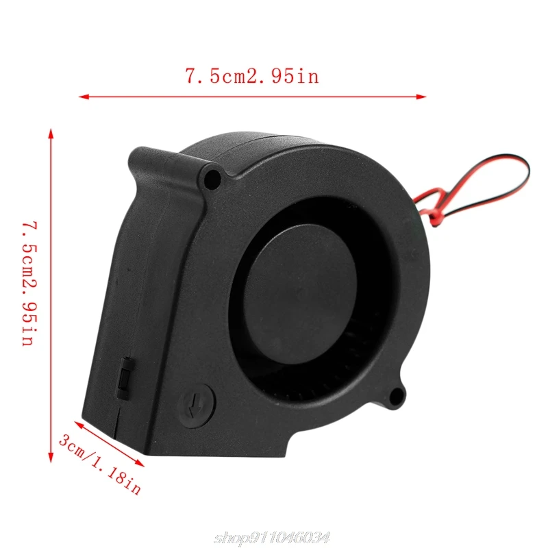 75mmx30mm DC 12V 0.24A 2-Pin Computer PC Sleeve-Bearing Blower Cooling Fan 7530 F03 21 Dropshipping
75mmx30mm DC 12V 0.24A 2-Pin Computer PC Sleeve-Bearing Blower Cooling Fan 7530 F03 21 Dropshipping