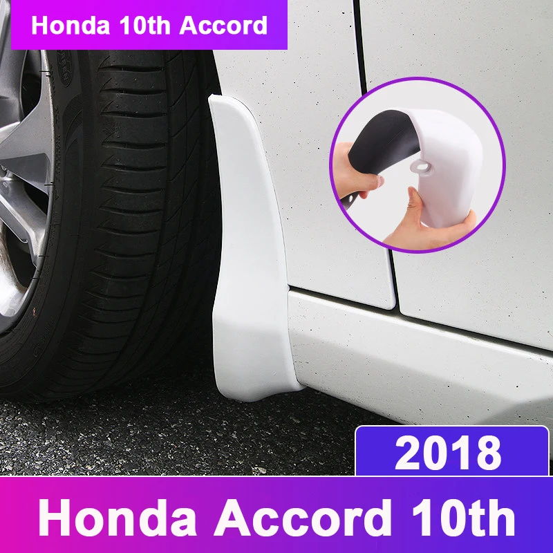 For Honda Accord 10th 2018 Car Styling Front Rear Plastic Splash Guards Mud Flap Mudguards Fender Cover Accessories 4pcs/set
For Honda Accord 10th 2018 Car Styling Front Rear Plastic Splash Guards Mud Flap Mudguards Fender Cover Accessories 4pcs/set