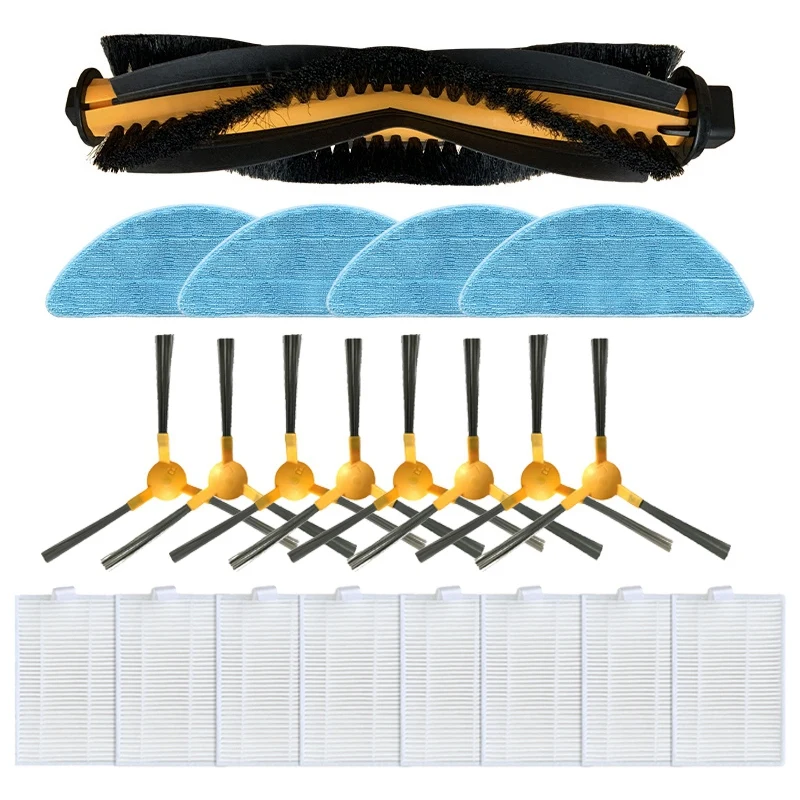 Vacuum Cleaners Parts Accessories for MOOSOO Robot RT30 RT40 RT50 Main Brush HEPA Filter Side Brush Kit Accessory Set
Vacuum Cleaners Parts Accessories for MOOSOO Robot RT30 RT40 RT50 Main Brush HEPA Filter Side Brush Kit Accessory Set