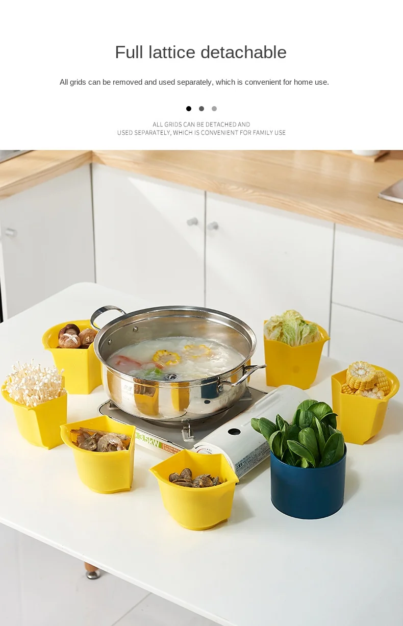 Rotatable hotpot vegetable Platter kitchen food storage container organization containers
Rotatable hotpot vegetable Platter kitchen food storage container organization containers