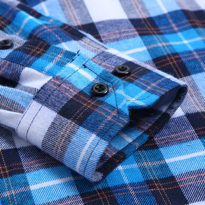 Trendy COTTON 100% Dress Shirts for Men Autumn Winter Flannel Formal Button-Down Long Sleeve Slim Fit Print Plaid Brand Shirt
Trendy COTTON 100% Dress Shirts for Men Autumn Winter Flannel Formal Button-Down Long Sleeve Slim Fit Print Plaid Brand Shirt