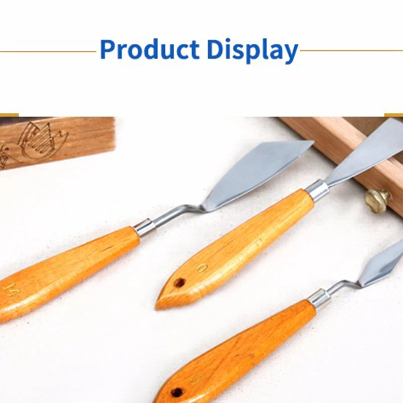 1Set 3Pcs Mixed Stainless Steel Palette Scraper Set Spatula Knives For Artist Oil Painting Tools Painting Knife Blade
1Set 3Pcs Mixed Stainless Steel Palette Scraper Set Spatula Knives For Artist Oil Painting Tools Painting Knife Blade