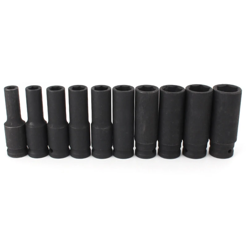 10PCS Deep Impact Socket 8 -22mm Metric Drive Strong and Heavy Duty Socket Set for Wrench Adapter Hand Tool and Repair
10PCS Deep Impact Socket 8 -22mm Metric Drive Strong and Heavy Duty Socket Set for Wrench Adapter Hand Tool and Repair