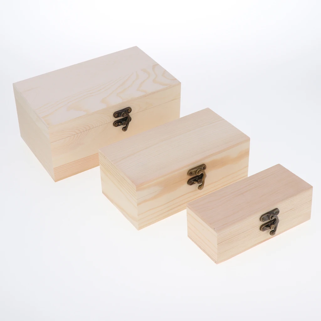 Unpainted Wood Jewelry Box Gift Packing Box Clamshell Jewels Display Boxes Storage Trinkets Gift Case Gift Packing Box
Unpainted Wood Jewelry Box Gift Packing Box Clamshell Jewels Display Boxes Storage Trinkets Gift Case Gift Packing Box