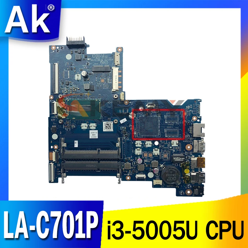 Материнская плата для ноутбука HP 15-AC 828179-601 828179-501 LA-C701P 100% полностью протестирована 
Материнская плата для ноутбука HP 15-AC 828179-601 828179-501 LA-C701P 100% полностью протестирована