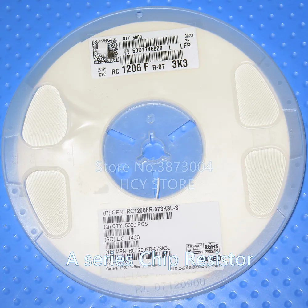 10000 шт. полный катушка RC0402JR 0718KL 0402 18K 5% 1/16 Вт Резистор проволочного чипа|Регуляторы