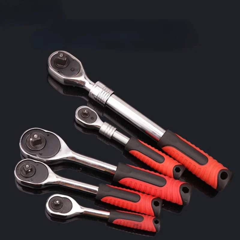 Round Head Quick Release Ratchet Wrench Dafei Zhongfei Xiaofei Labor-saving Wrench Auto Repair Tool Quick Wrench
Round Head Quick Release Ratchet Wrench Dafei Zhongfei Xiaofei Labor-saving Wrench Auto Repair Tool Quick Wrench