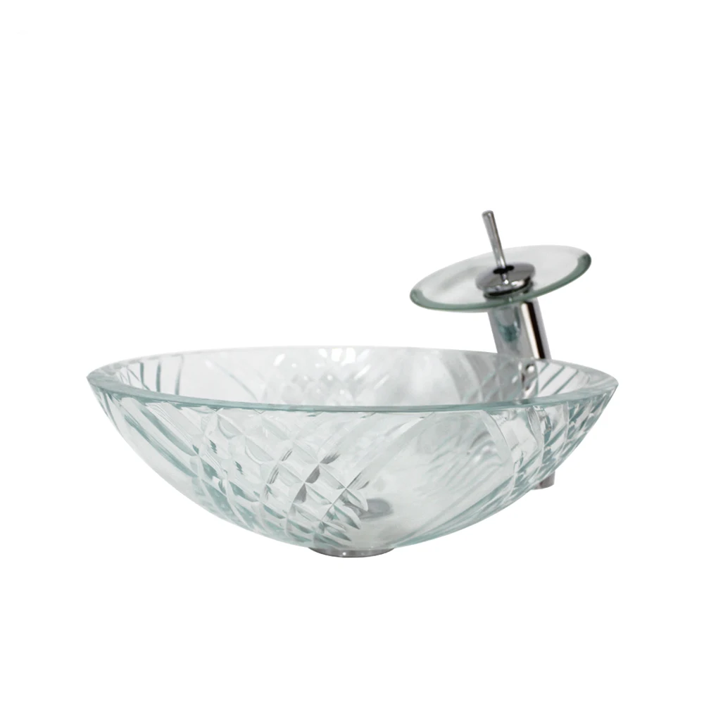Countertop Sinks Fashion Modern Style Cabinet Crystal Basins Bathroom Mouthwash BasinAisle Wash Basin Glass Crystal Washbasin
Countertop Sinks Fashion Modern Style Cabinet Crystal Basins Bathroom Mouthwash BasinAisle Wash Basin Glass Crystal Washbasin
