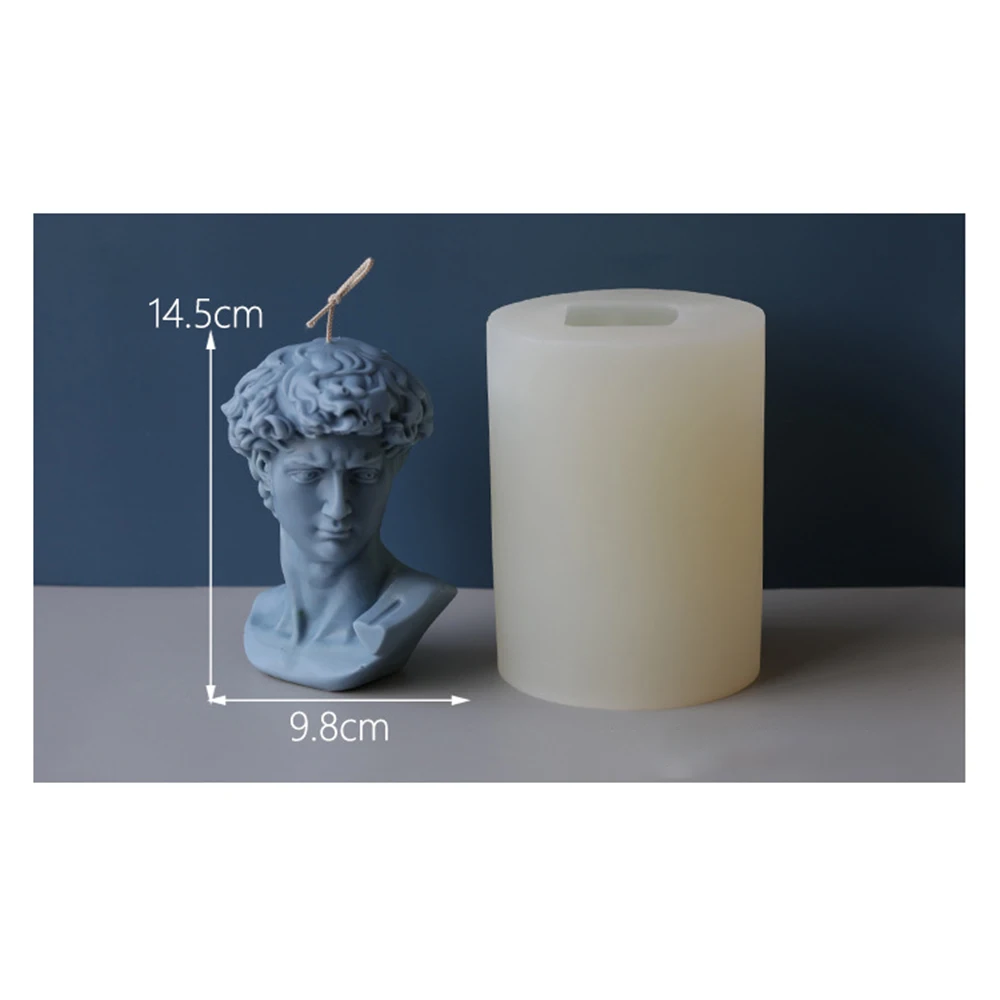 David Plaster Portrait Candle Mold Aromatherapy Candle Plaster Diy Material Mold Silicone Candle Molds 3d Silicone Candle Molds
David Plaster Portrait Candle Mold Aromatherapy Candle Plaster Diy Material Mold Silicone Candle Molds 3d Silicone Candle Molds