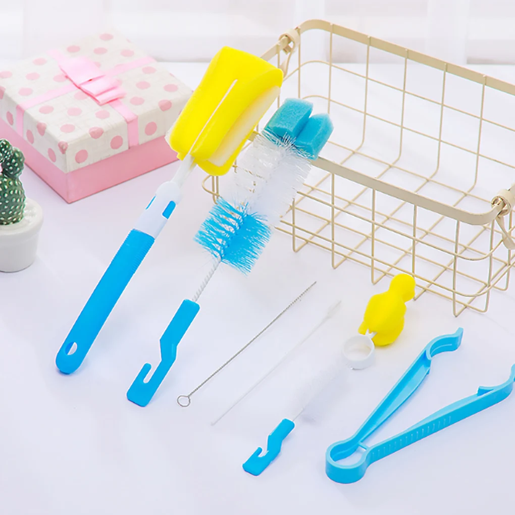 7Pcs Baby Bottle Brushes Set Sponge Cleaning Cup Brushes Infant Bottles Non-Scratch Tube Cleaning Kit
7Pcs Baby Bottle Brushes Set Sponge Cleaning Cup Brushes Infant Bottles Non-Scratch Tube Cleaning Kit