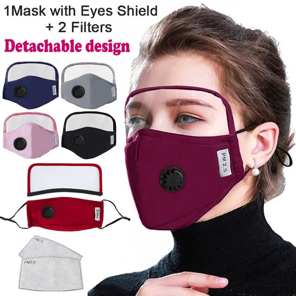 2021 Adults Protection Reusable Shields Face Mask With Mask Filter And Eye Washable Shield New Transparent Detachable
2021 Adults Protection Reusable Shields Face Mask With Mask Filter And Eye Washable Shield New Transparent Detachable