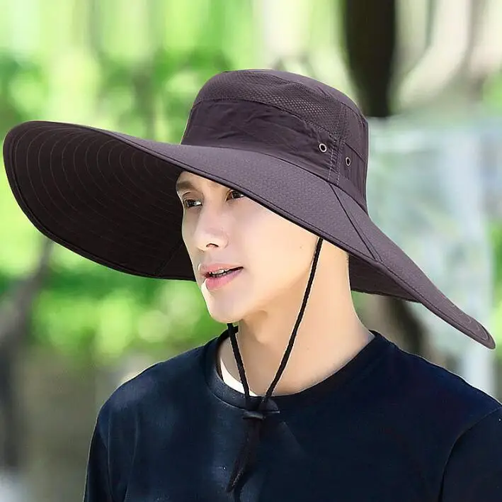 Men's sun hat outdoor big along the fisherman cap ladies summer fishing sun hat quick-drying hat
Men's sun hat outdoor big along the fisherman cap ladies summer fishing sun hat quick-drying hat