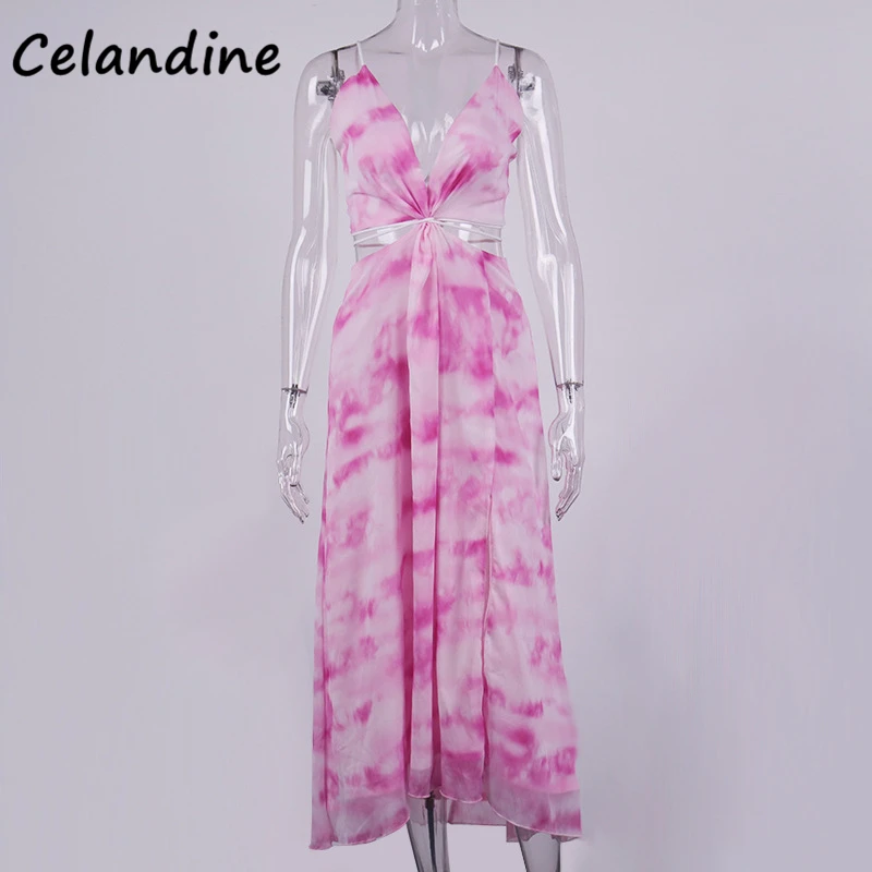 Celandine Sexy Women Cut Out Sleeveless Strap Summer Beach Split Long Dress 2021 Floral Print Laides Hollow Out Party Club Dress
Celandine Sexy Women Cut Out Sleeveless Strap Summer Beach Split Long Dress 2021 Floral Print Laides Hollow Out Party Club Dress