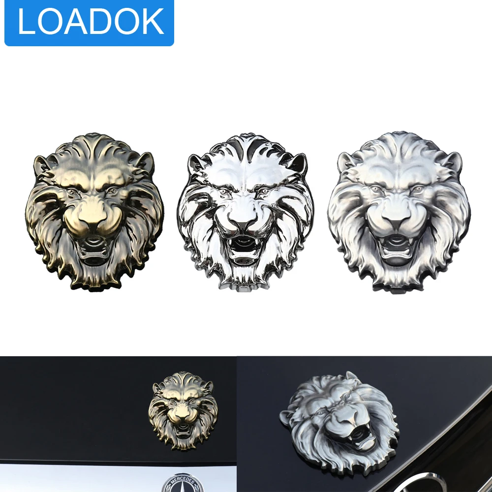 3D Alloy Car Sticker Suitable The Lion Head King For BWM Benz VW Audi For Land Rover Cover Special Edition Car Club Logo 
3D Alloy Car Sticker Suitable The Lion Head King For BWM Benz VW Audi For Land Rover Cover Special Edition Car Club Logo