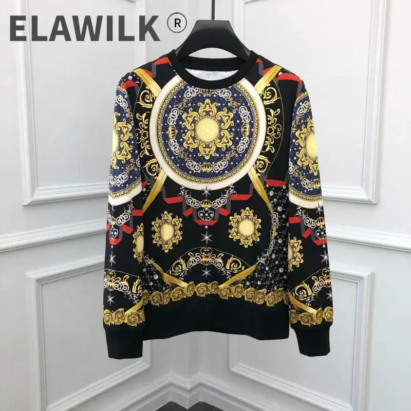 Мужская толстовка с круглым вырезом, в стиле ретро
Мужская толстовка с круглым вырезом, в стиле ретро