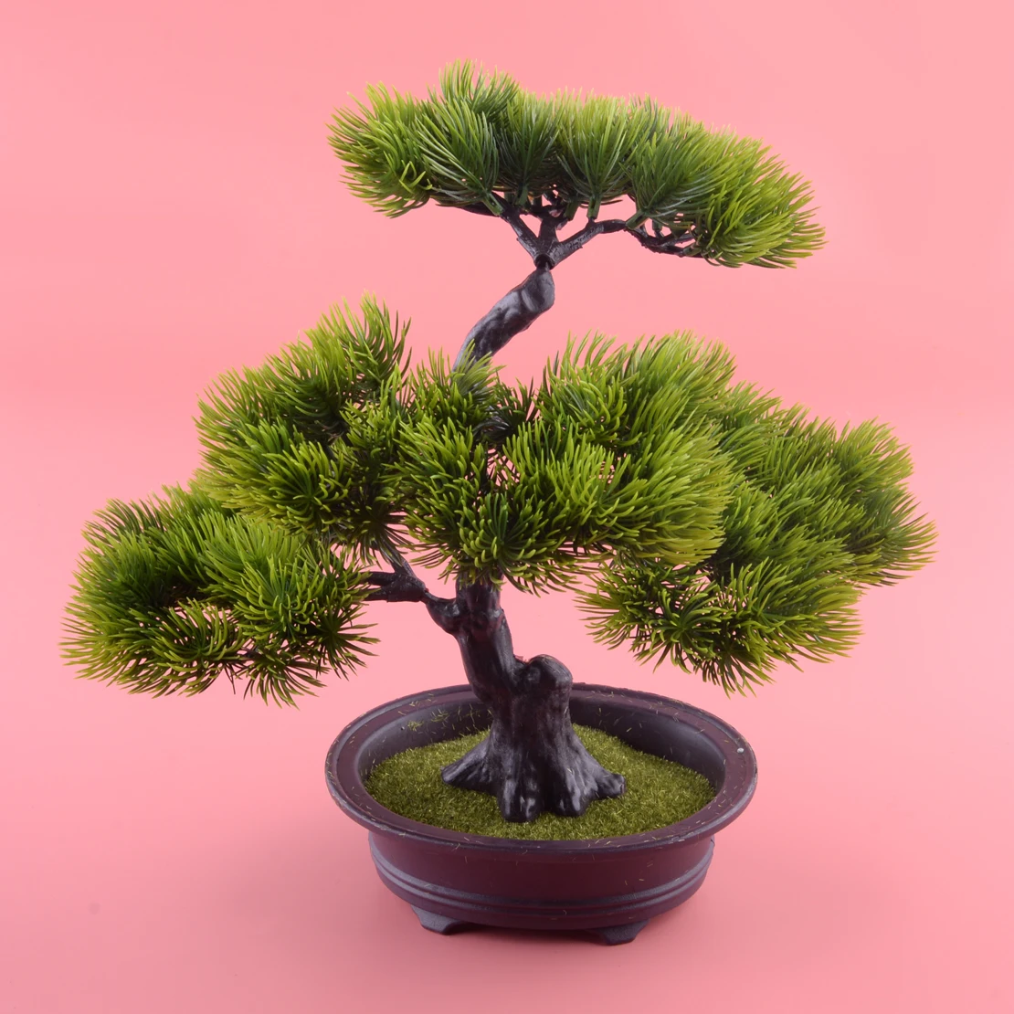 Artificial Fake Green Plant Bonsai Potted Simulation Pine Tree for Home Office Decoration
Artificial Fake Green Plant Bonsai Potted Simulation Pine Tree for Home Office Decoration