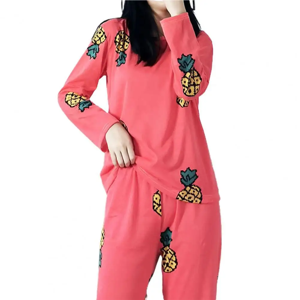 1Set Winter Pajamas Set Thin Comfortable Soft Cartoon Patterns Cute Pink Radish Women Pajamas Set for Daily Wear
1Set Winter Pajamas Set Thin Comfortable Soft Cartoon Patterns Cute Pink Radish Women Pajamas Set for Daily Wear