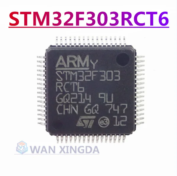 New original STM32F303RCT6 package LQFP-64 32-bit MCU microcontroller ARM controller IC chip
New original STM32F303RCT6 package LQFP-64 32-bit MCU microcontroller ARM controller IC chip