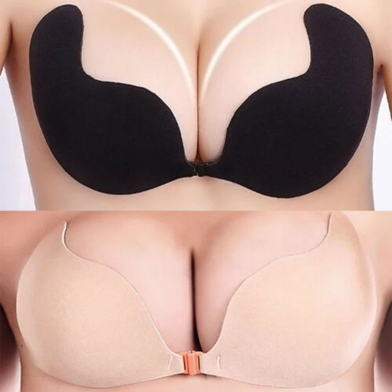 New Women Ladies Silicone Self Adhesive Seamless Wire Free Bras Magic Push Up Strapless Invisible Bras Backless Intimate Bras
New Women Ladies Silicone Self Adhesive Seamless Wire Free Bras Magic Push Up Strapless Invisible Bras Backless Intimate Bras