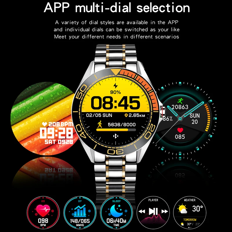 LIGE Luxury Smart Watch Men Waterproof Sports Fitness Watch for Android ios Phone Heart Rate Monitor smartwatch mens Watches
LIGE Luxury Smart Watch Men Waterproof Sports Fitness Watch for Android ios Phone Heart Rate Monitor smartwatch mens Watches