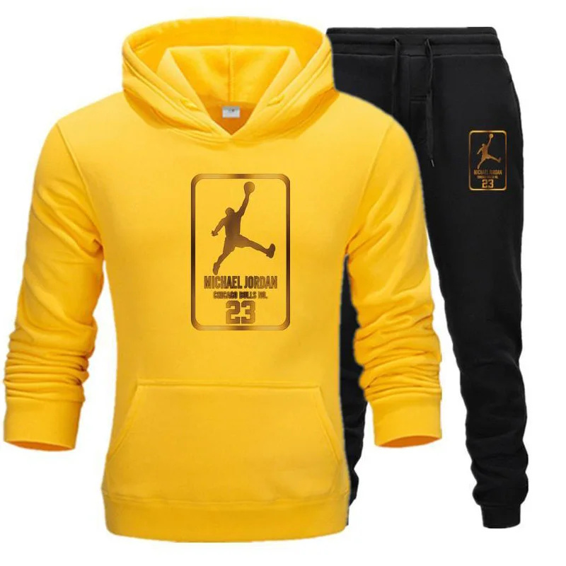 Autumn new winter men's sportswear suit fashion sportswear men's full sleeve top with hood outdoor sportswear men's 2-piece set
Autumn new winter men's sportswear suit fashion sportswear men's full sleeve top with hood outdoor sportswear men's 2-piece set