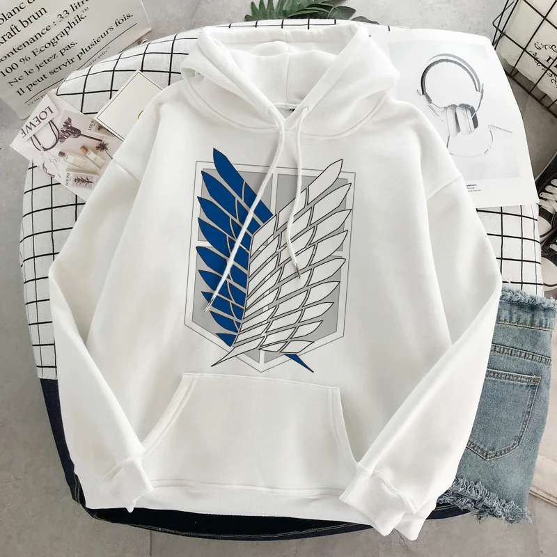 2021 Fashion Japanese Anime Kpop Wram Graphic Hoodies Women Kawaii Oversized Attack On Titan Harajuku Sweatshirt Unisex Female 
2021 Fashion Japanese Anime Kpop Wram Graphic Hoodies Women Kawaii Oversized Attack On Titan Harajuku Sweatshirt Unisex Female