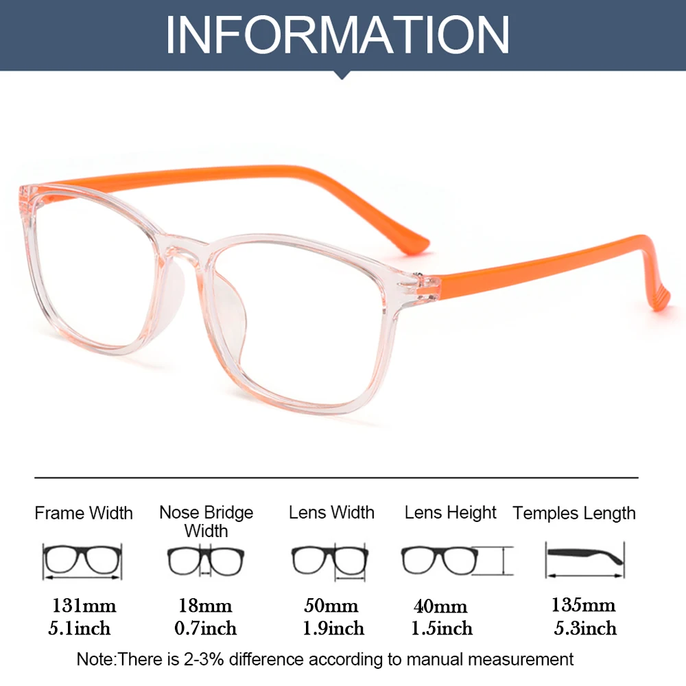 Anti blue Light Kids Glasses Children Square Optical Frame Eyewear Boy Girls Square Computer Online Transparent Eyeglasses
Anti blue Light Kids Glasses Children Square Optical Frame Eyewear Boy Girls Square Computer Online Transparent Eyeglasses