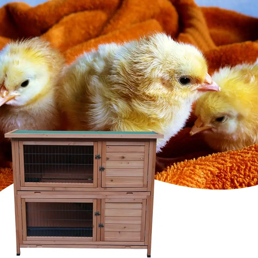 Home 48" 2 Tiers Waterproof Chicken Coop Rabbit Hutch Wood House Pet Cage
Home 48" 2 Tiers Waterproof Chicken Coop Rabbit Hutch Wood House Pet Cage