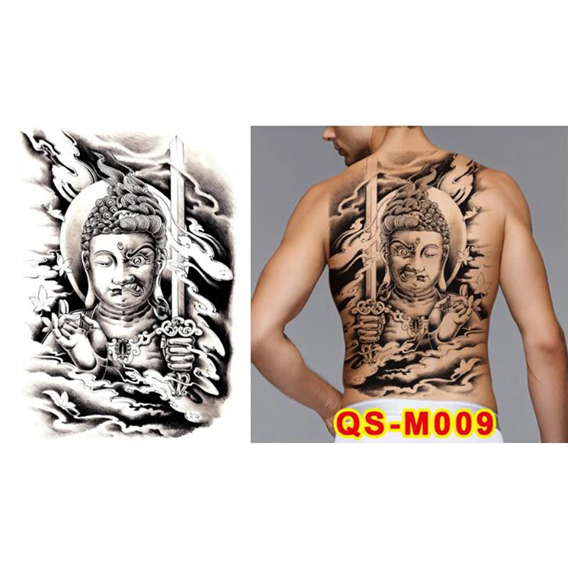 2019 New 1sheet Large Tattoo Stickers Waterproof Temporary Flash Tattoos 10 Styles Full Back Chest Body Tattoo For Men
2019 New 1sheet Large Tattoo Stickers Waterproof Temporary Flash Tattoos 10 Styles Full Back Chest Body Tattoo For Men